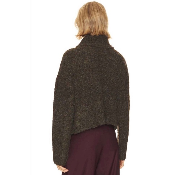 Stitches and stripes pullover turtleneck fuzzy knit wool small revolve ssense - Picture 2 of 9